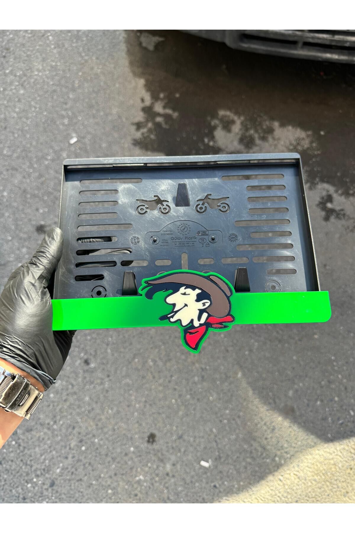 Motor Pleksi Plakalık