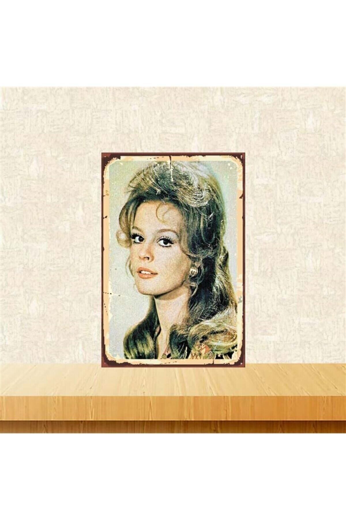 Hülya Koçyiğit 20-30 Cm Retro Ahşap Poster Tkfx3817