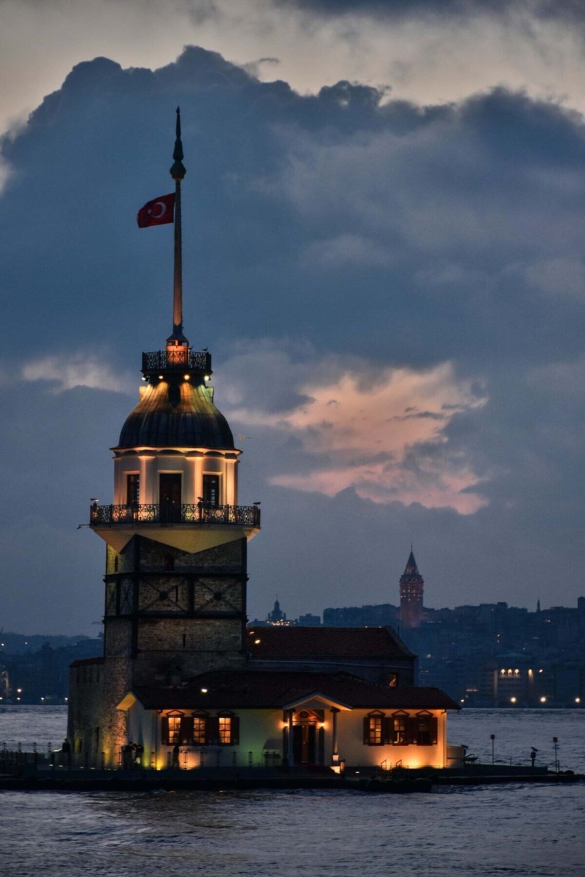 Ahşap Kız Kulesi Poster 20x30