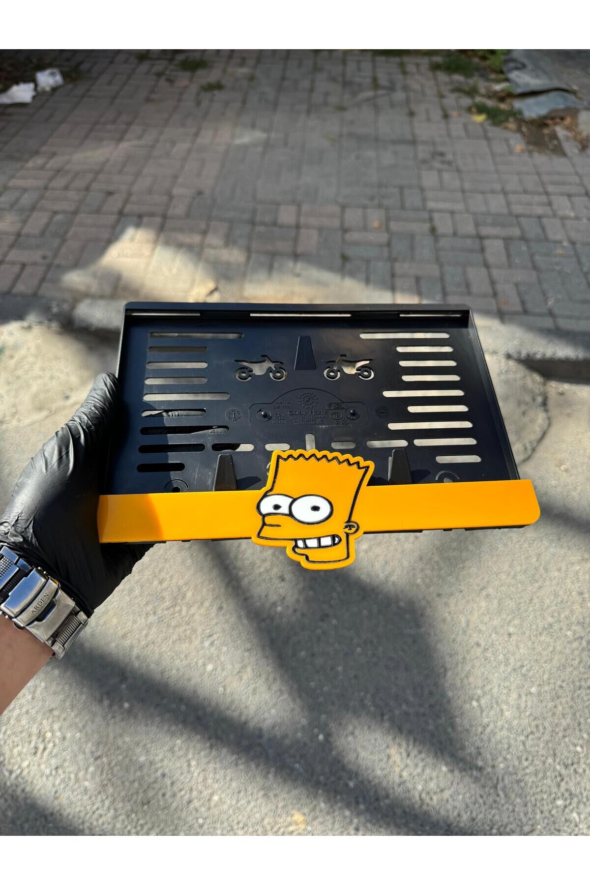 Motor Pleksi Plakalık Uyumlu