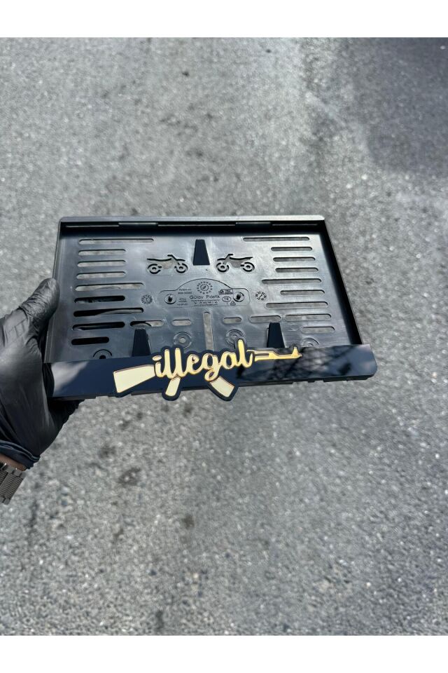 Motor Pleksi Plakalık  Uyumlu