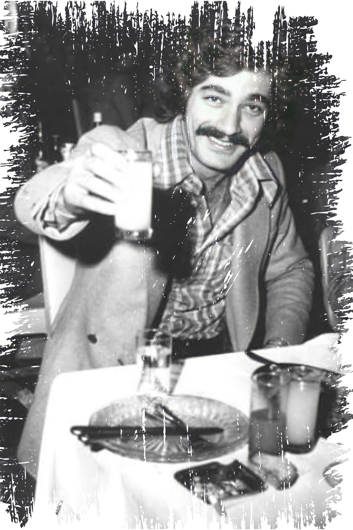 Yeşilçam Temalı Retro Ahşap Poster