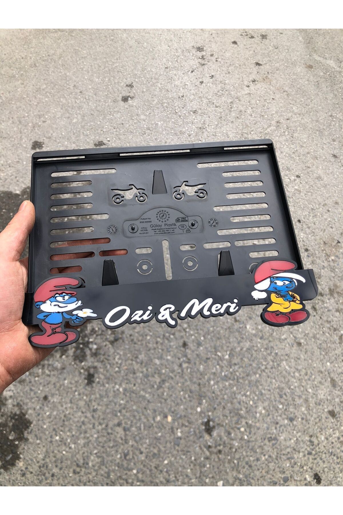 Motor Pleksi Plakalık