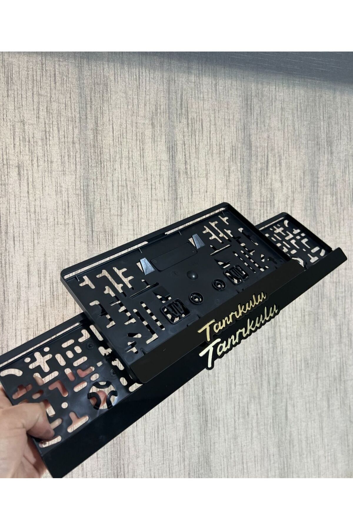 1.Kalite 1 Kare 1 Uzun Takmatik Pleksi Plakalık