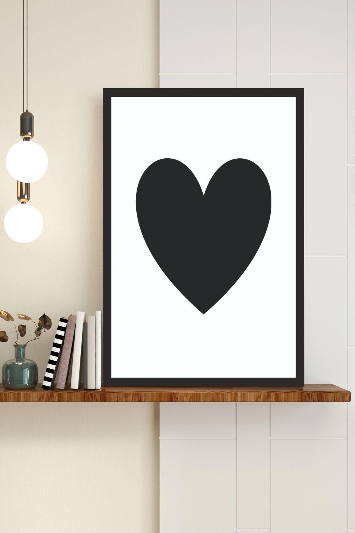 Home Yazılı Ahşap Mdf Çerçeve Görünümlü Mdf Tablo