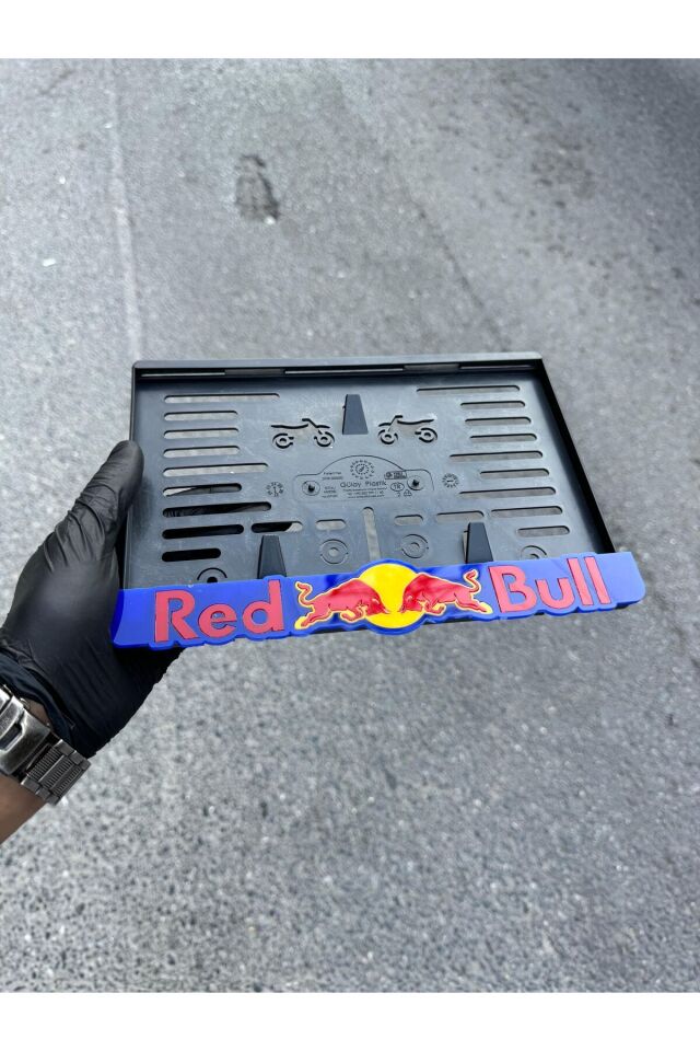 Motor Pleksi Plakalık Redbull tema Uyumlu