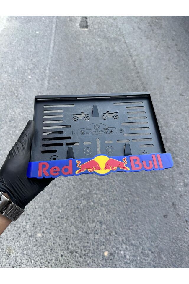 Motor Pleksi Plakalık Redbull tema Uyumlu