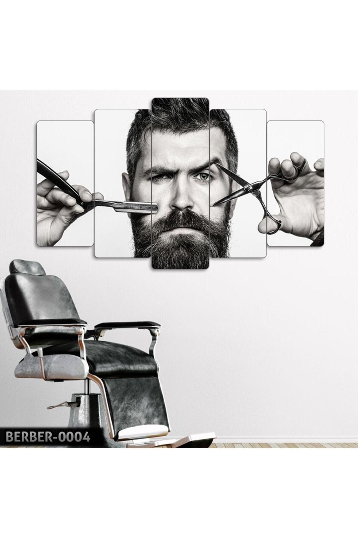 5 Parçalı Mdf Berber Tablosu