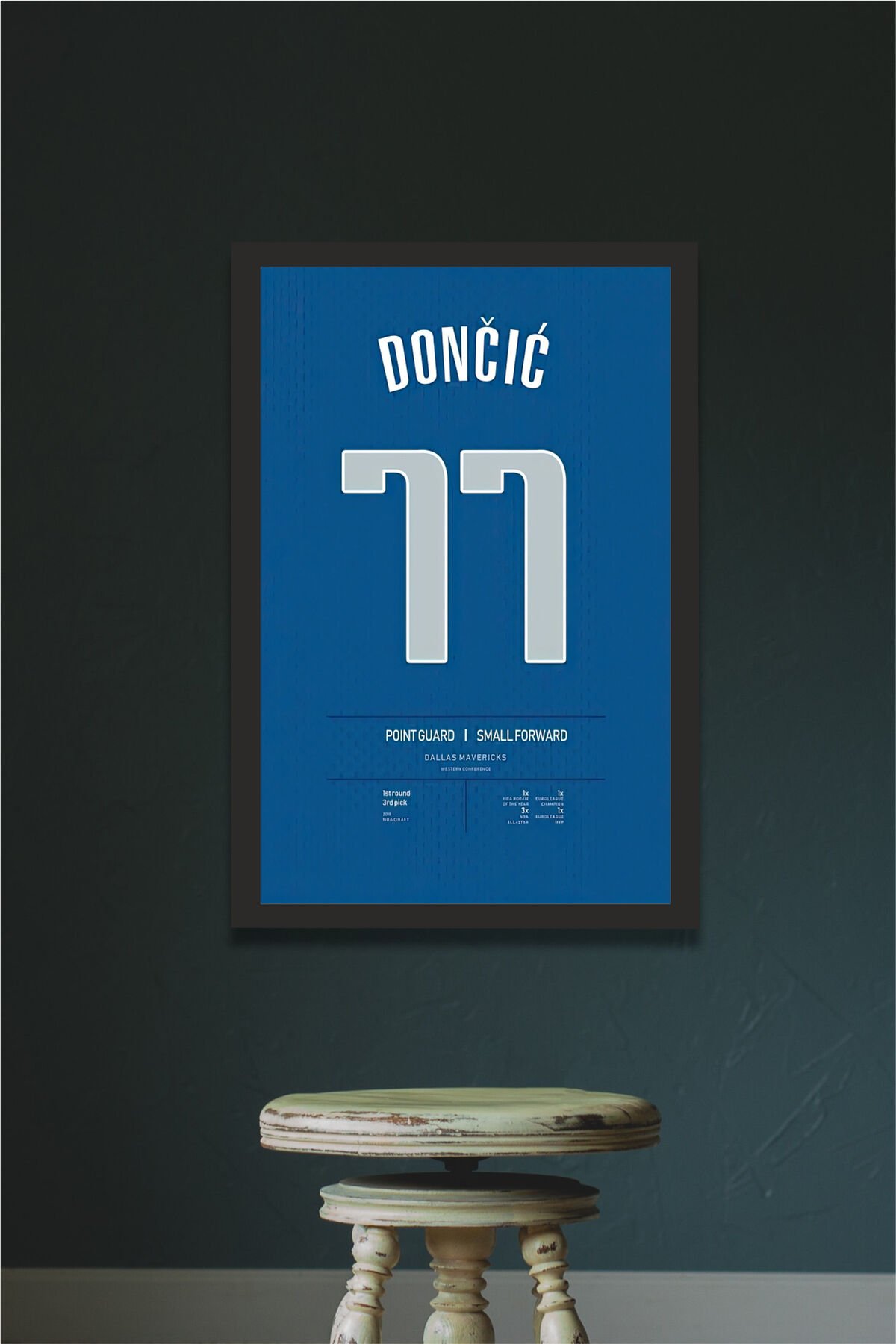 genç odası çerceve görünümlü mdf tablo