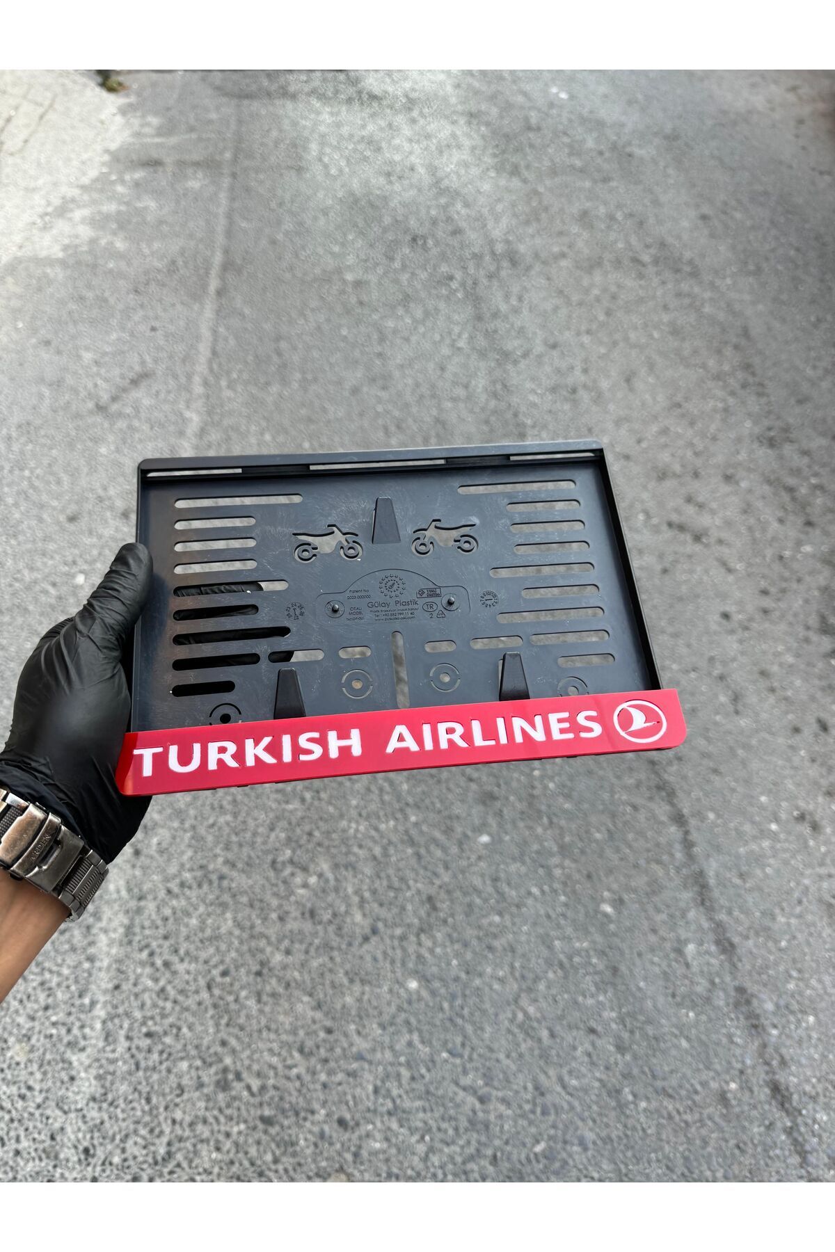 Motor Uyumlu Pleksi Plakalık