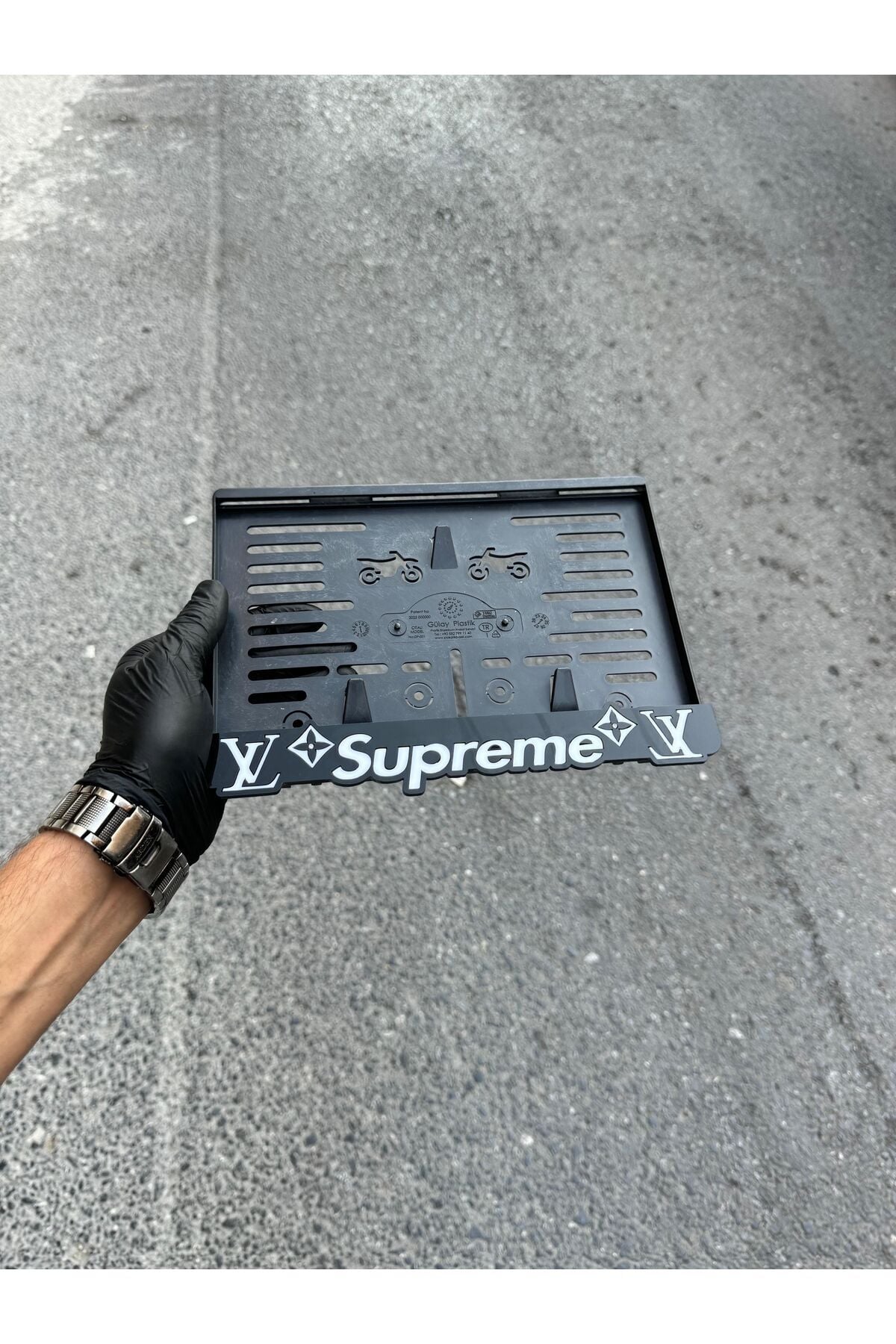 Motor Pleksi Plakalık