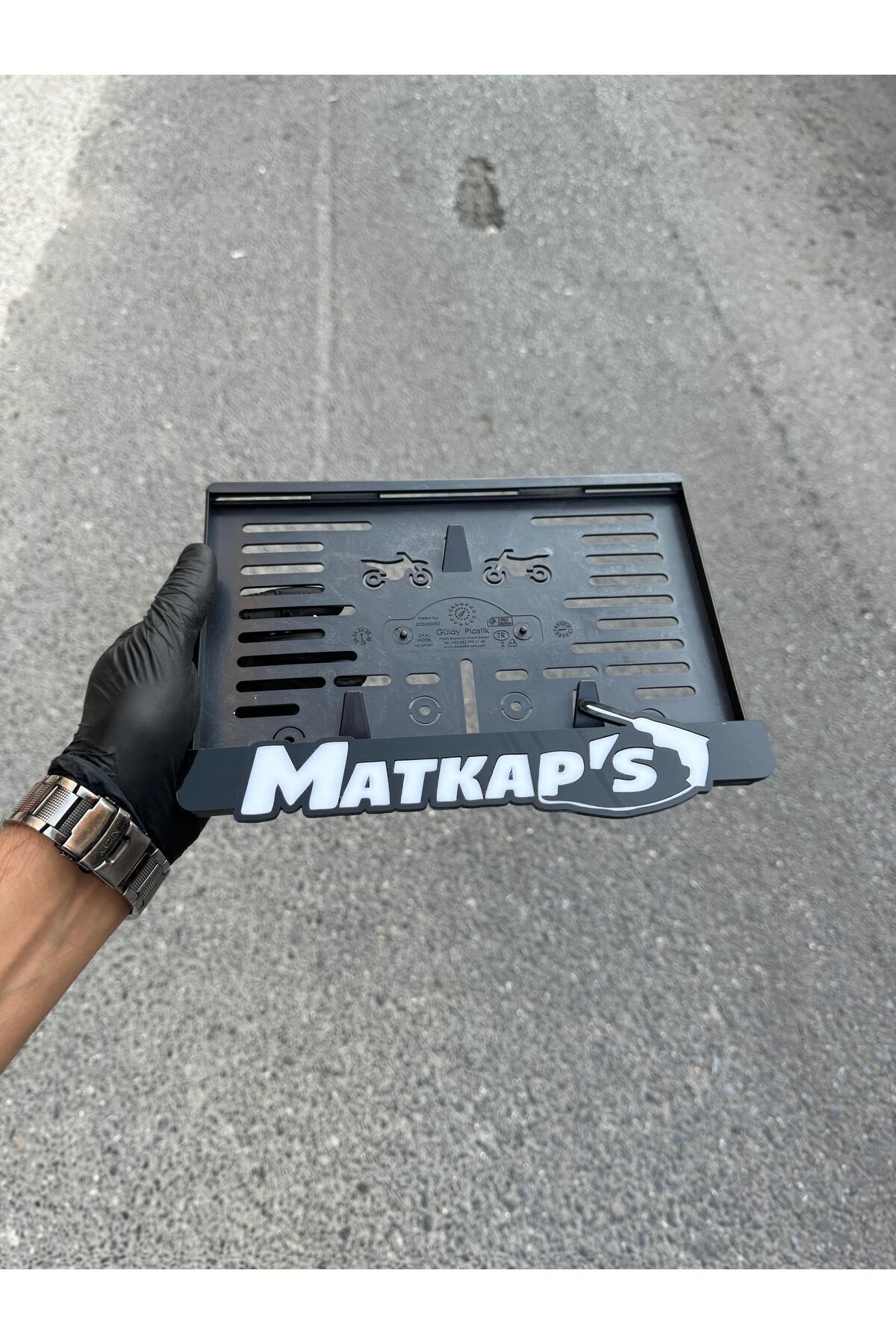 Motor Pleksi Plakalık Uyumlu