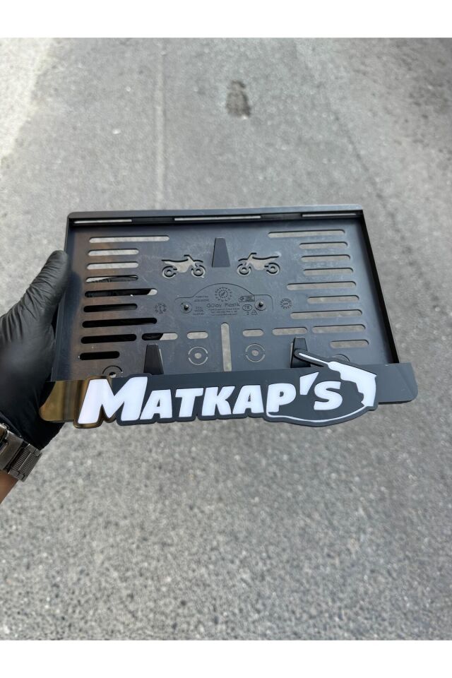 Motor Pleksi Plakalık Uyumlu