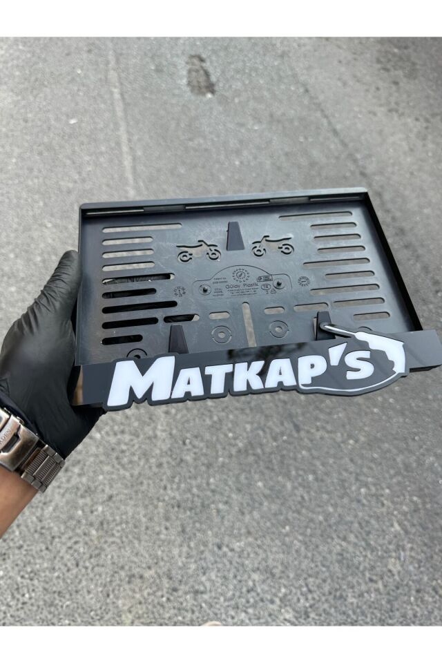 Motor Pleksi Plakalık Uyumlu