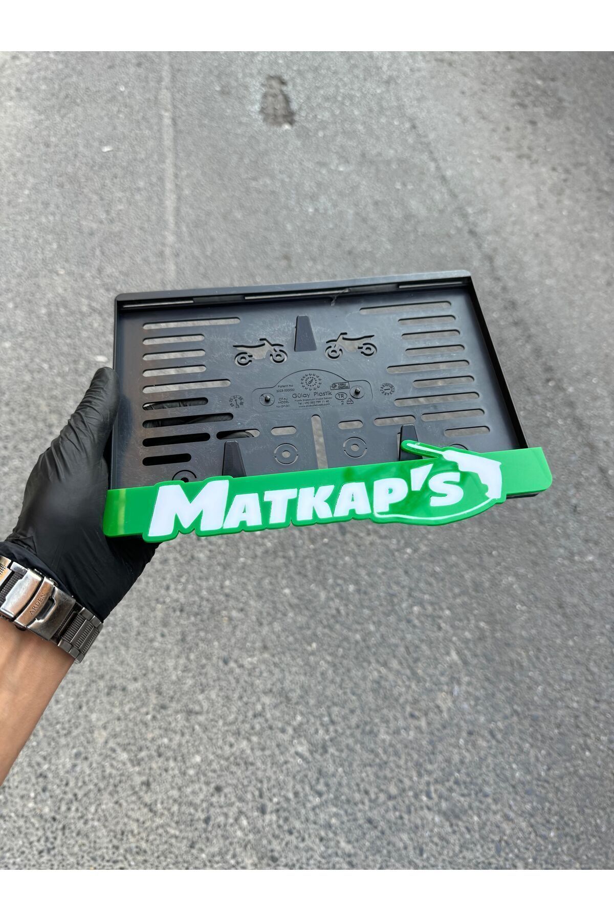 Motor Pleksi Plakalık