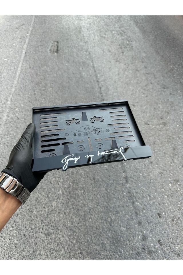 Motor Pleksi Plakalık Özel Tasarım