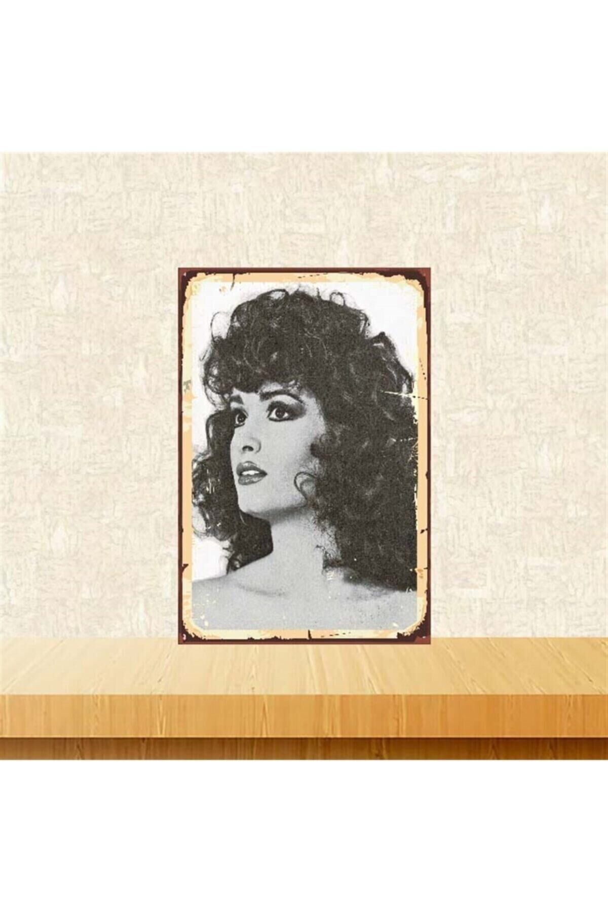 Müjde Ar 20x30 Cm Retro Ahşap Poster Tkfx3914