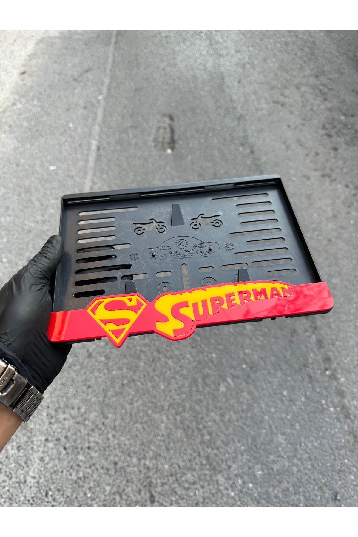 Motor Pleksi Plakalık Özel Tasarım