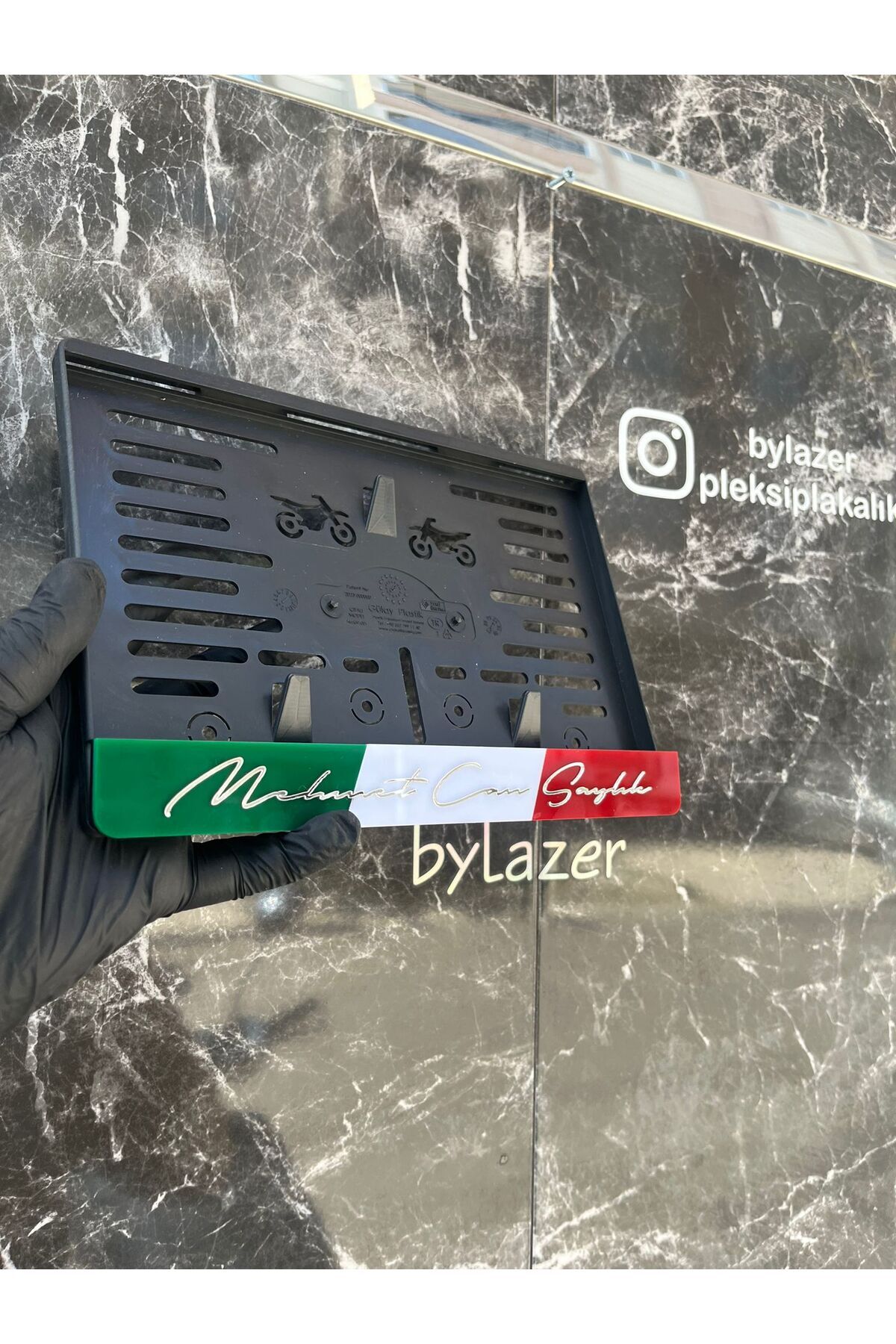 İtalyan Motor Plakalık