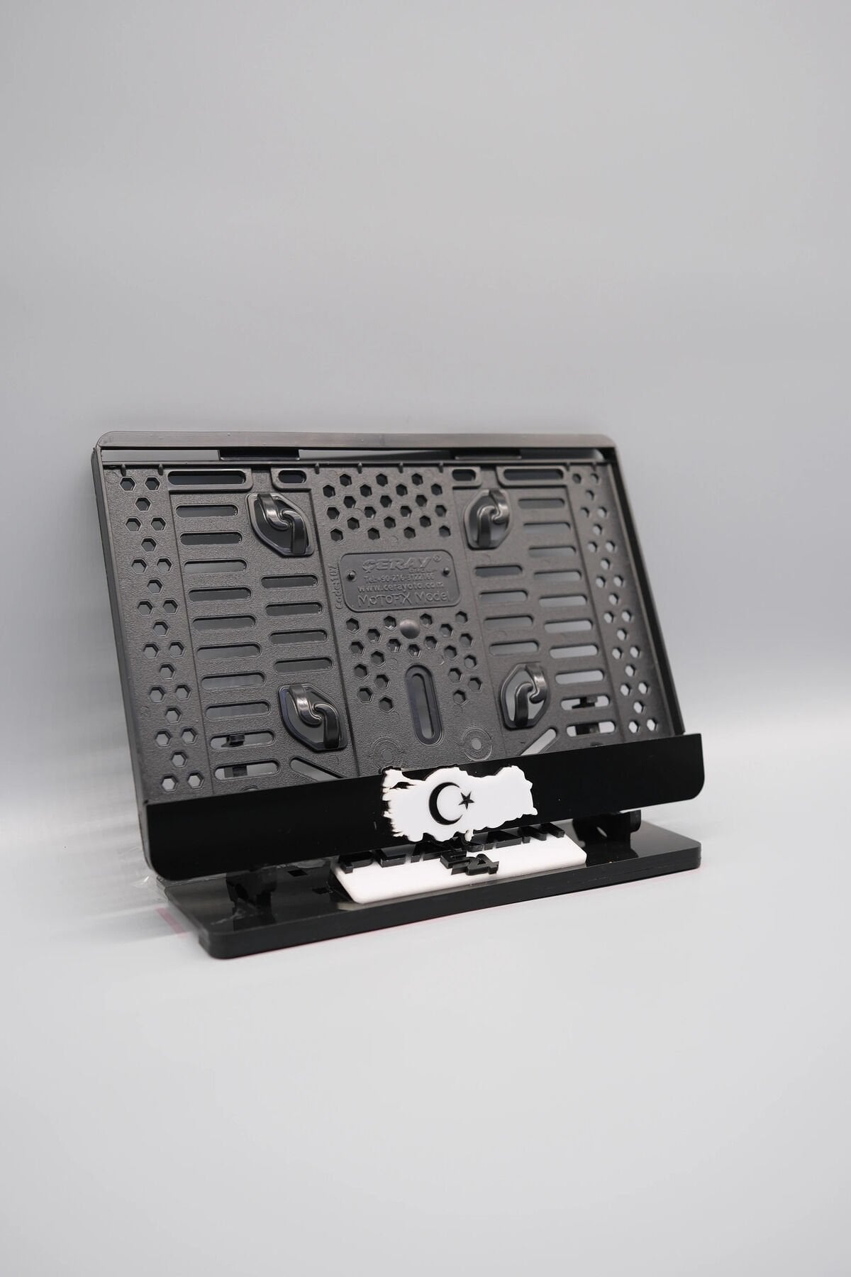 TÜRKİYE HARİTASI 3D KABARTMALI PLEKSİ MOTOR PLAKALIĞI