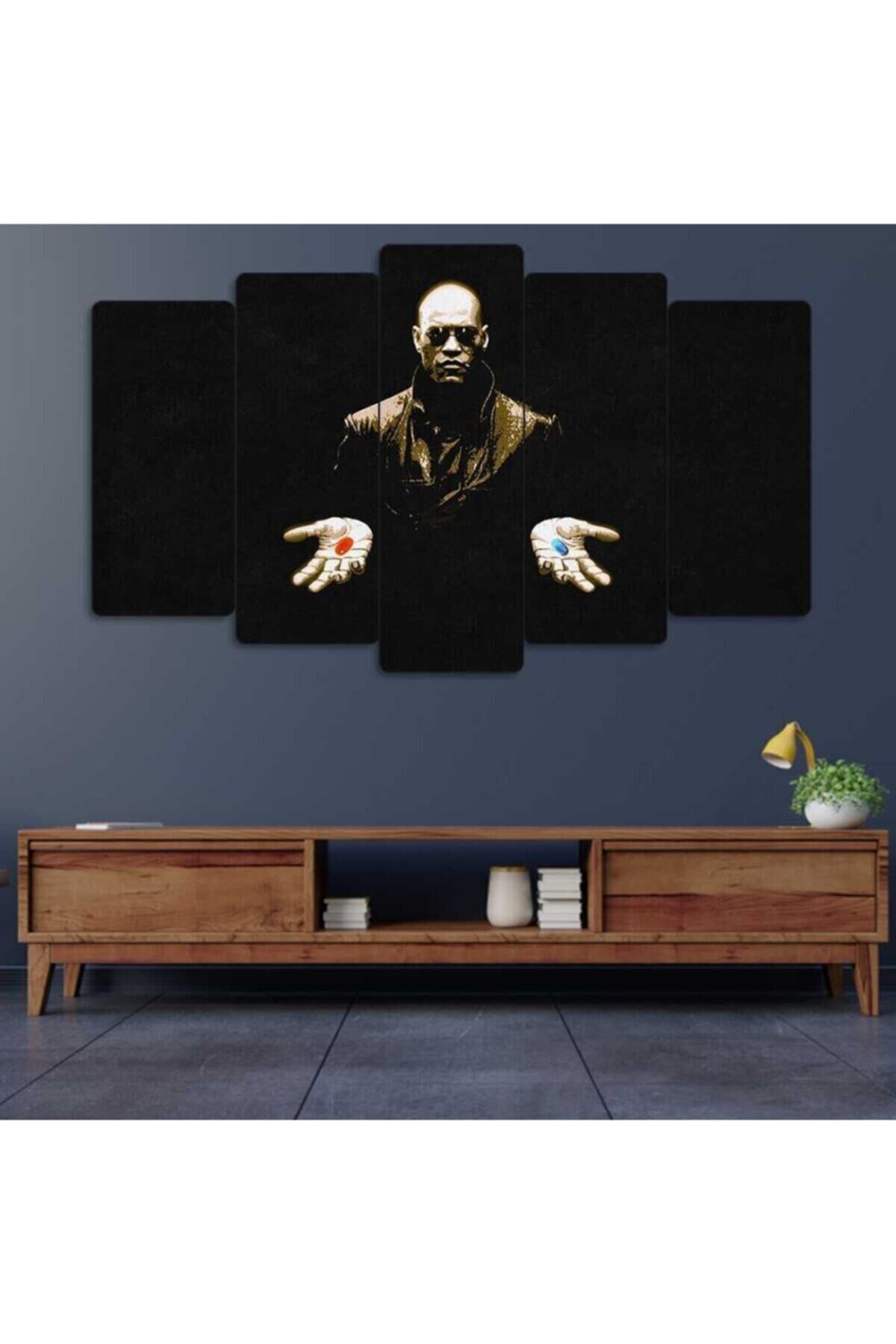 Matrix - 5 Parçalı Tablo