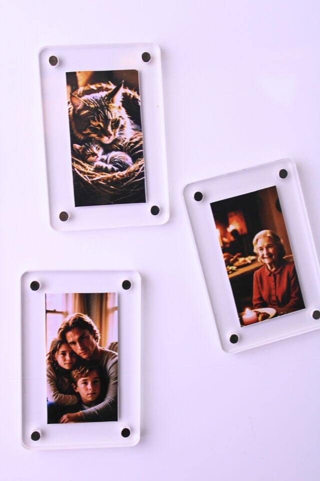 Mıknatıslı Buzdolabı Resim Çerçevesi