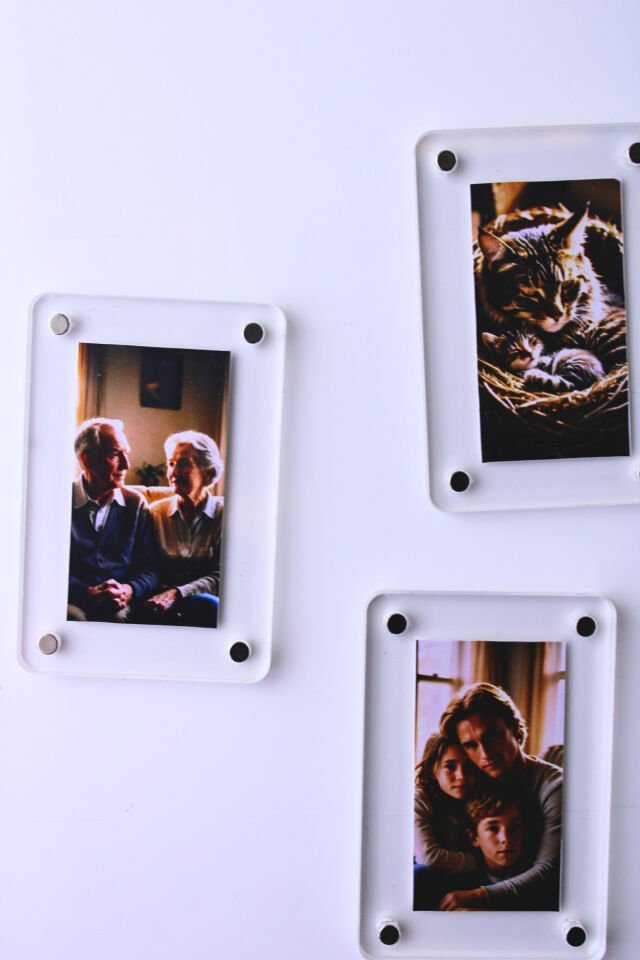 Mıknatıslı Buzdolabı Resim Çerçevesi