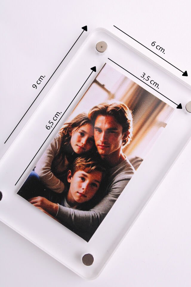 Mıknatıslı Buzdolabı Resim Çerçevesi