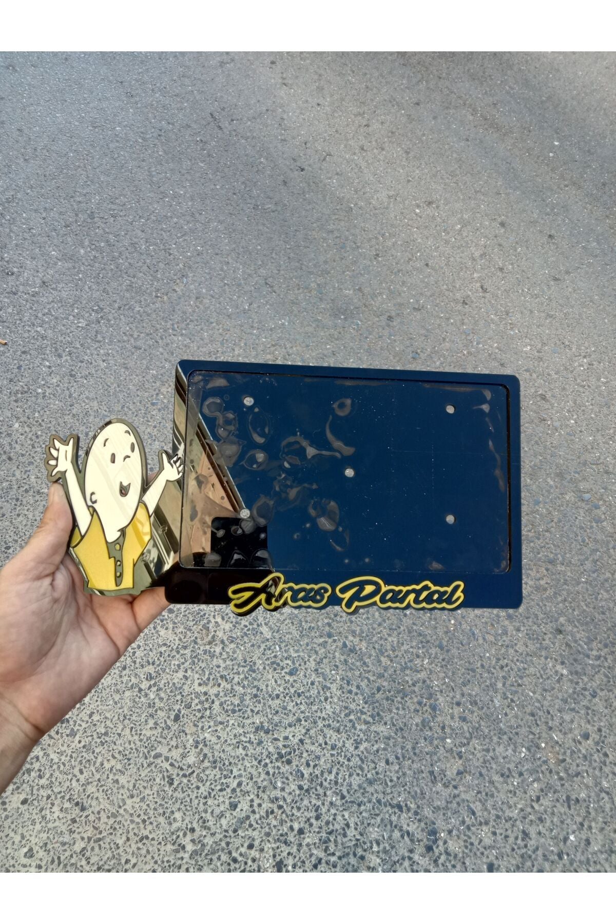 Motor Plakalık Özel Tasarim