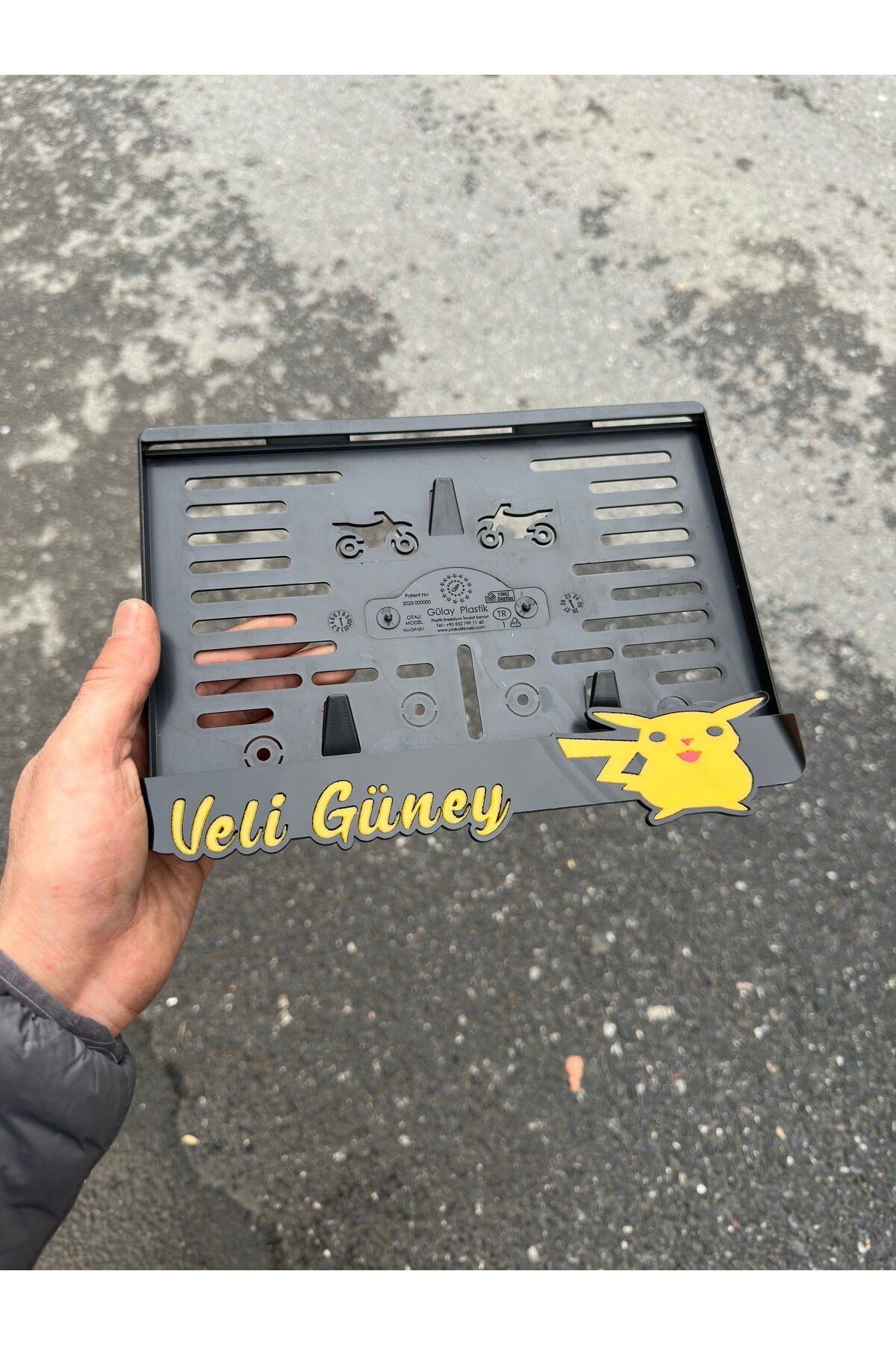 Motor Pleksi Plakalık