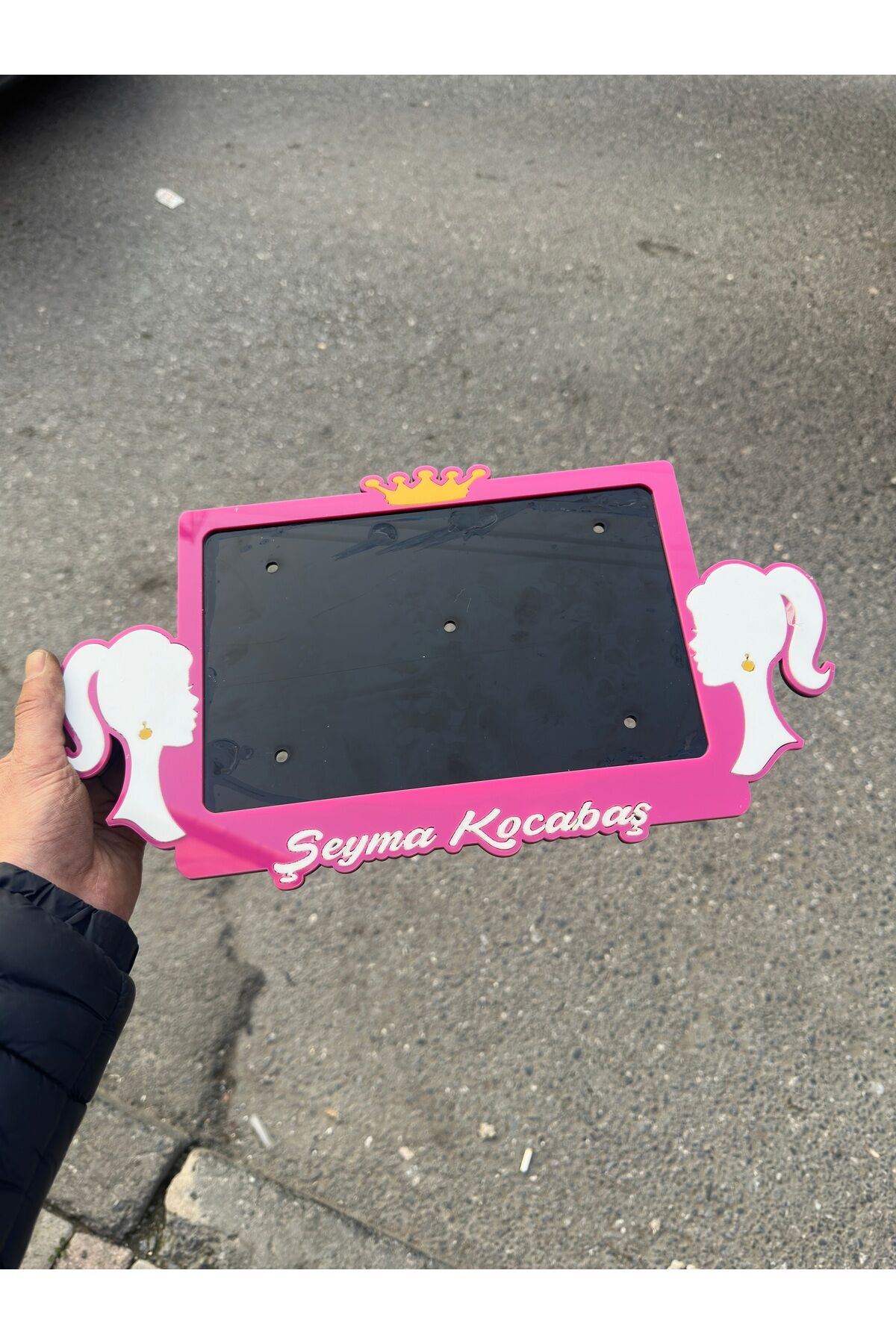 Motor Pleksi Plakalık ÖZEL TASARIM