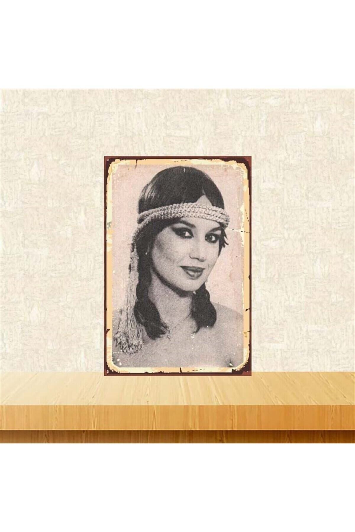 Sezen Aksu Retro Ahşap Poster 20 30 cm Tkfx3878