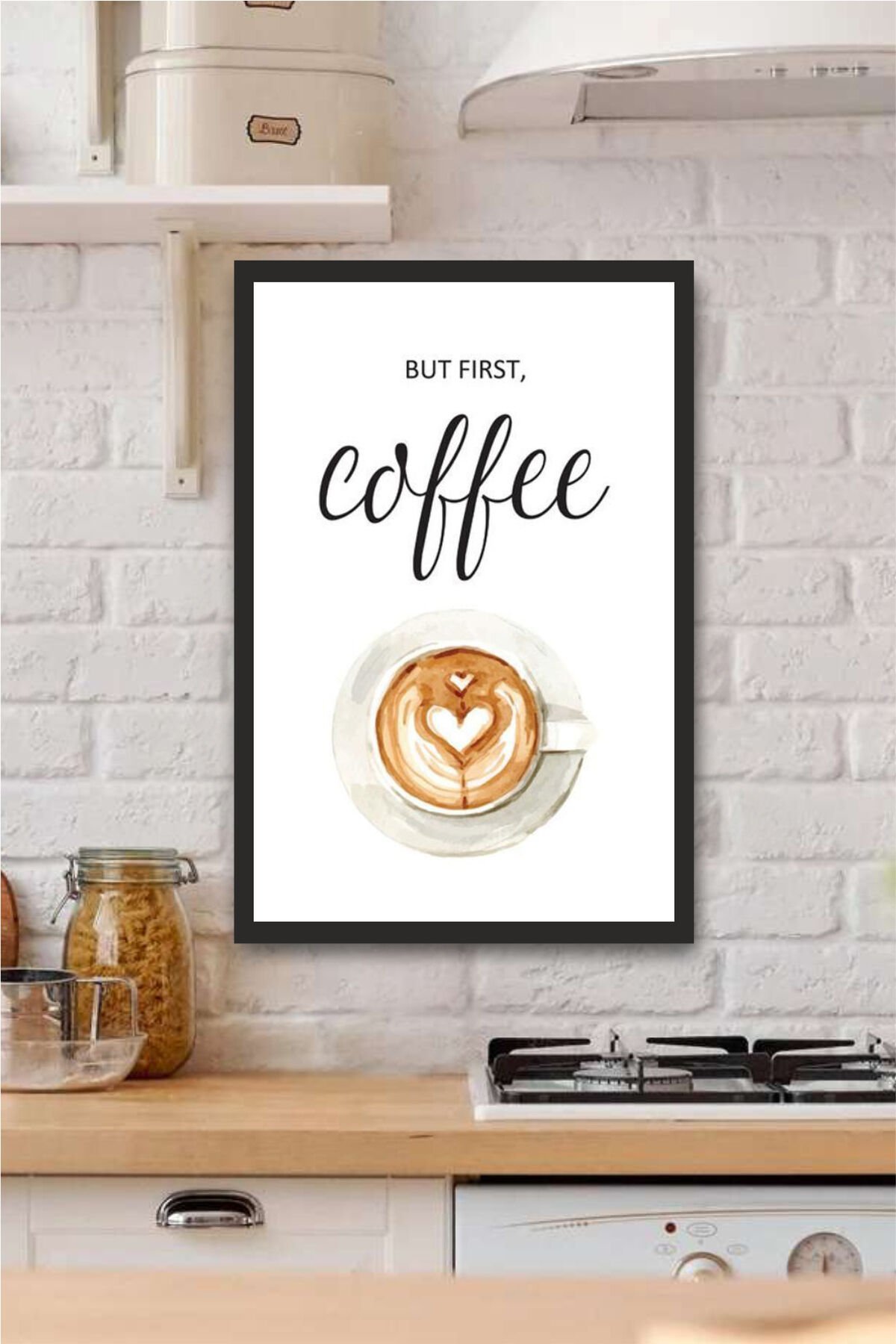 Mutfak Tasarımlı Çerçeve Görünümlü Mdf Tablo