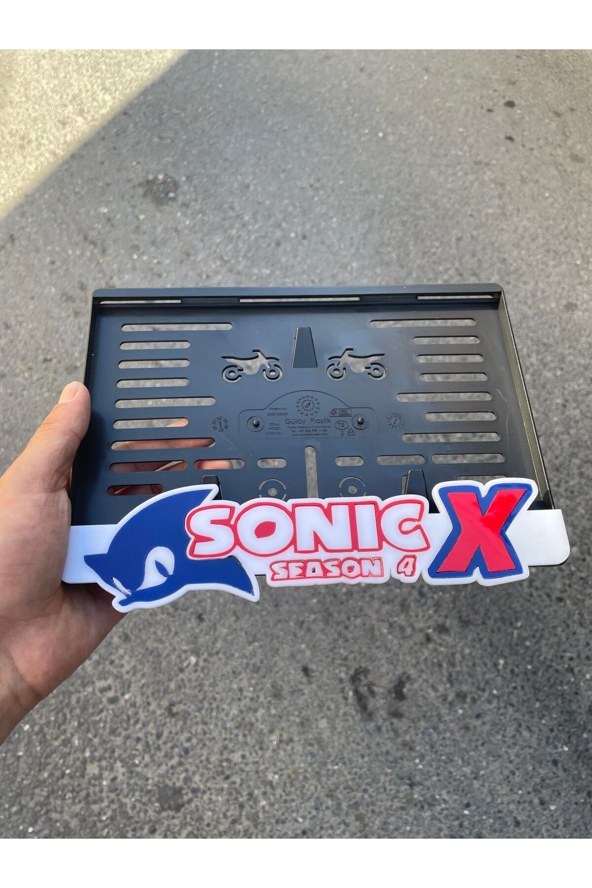 Motor Pleksi Plakalık