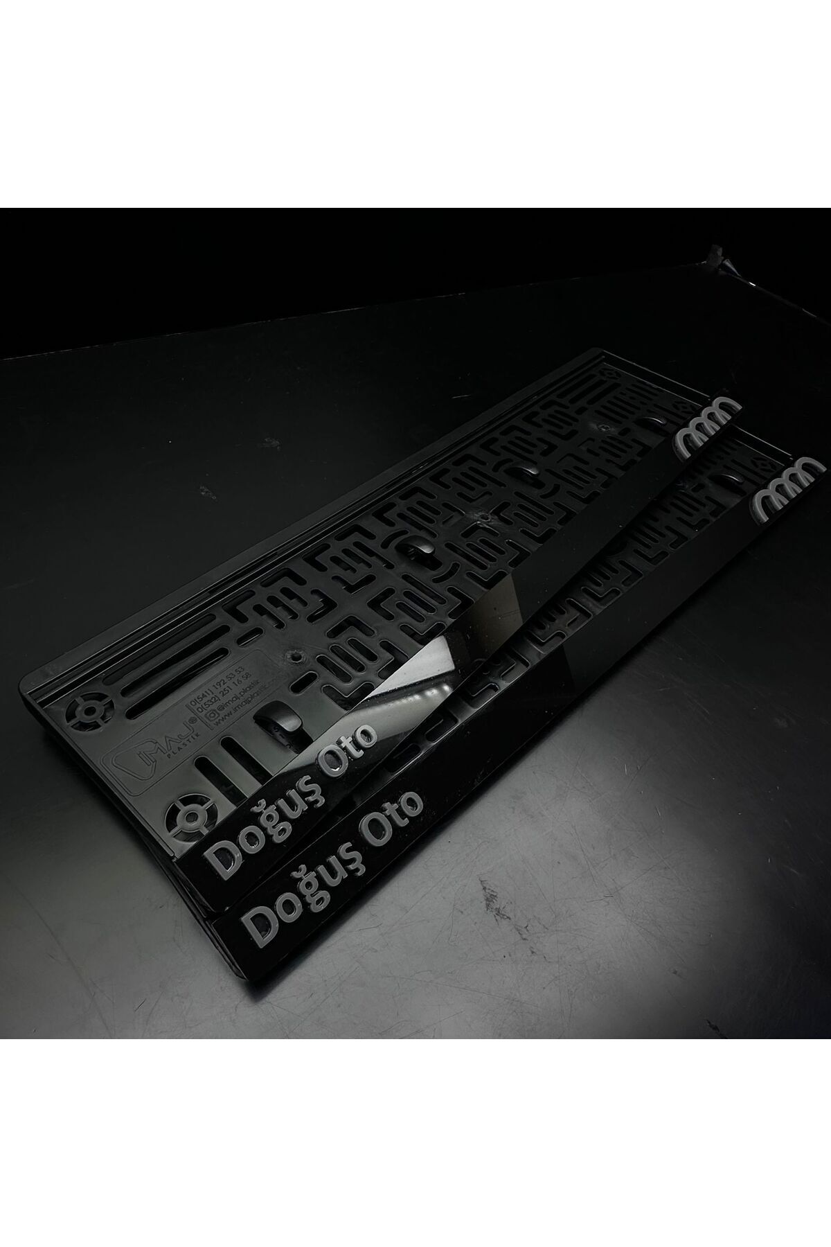 DODOPLEKSİ 3D YENİ AUDİ LOGO TAKMATİK PLEKSİ PLAKALIK