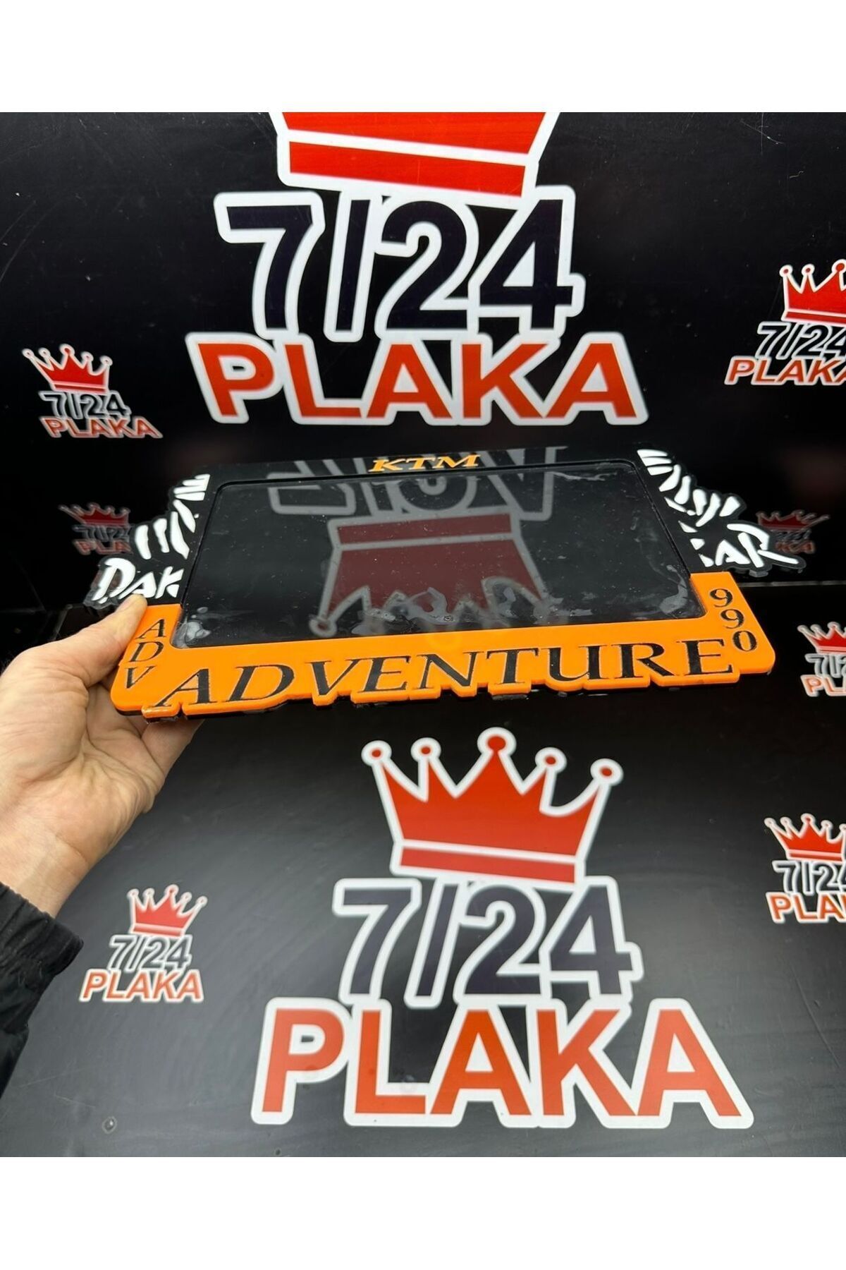 Motor Pleksi Plakalık Özel Tasarım