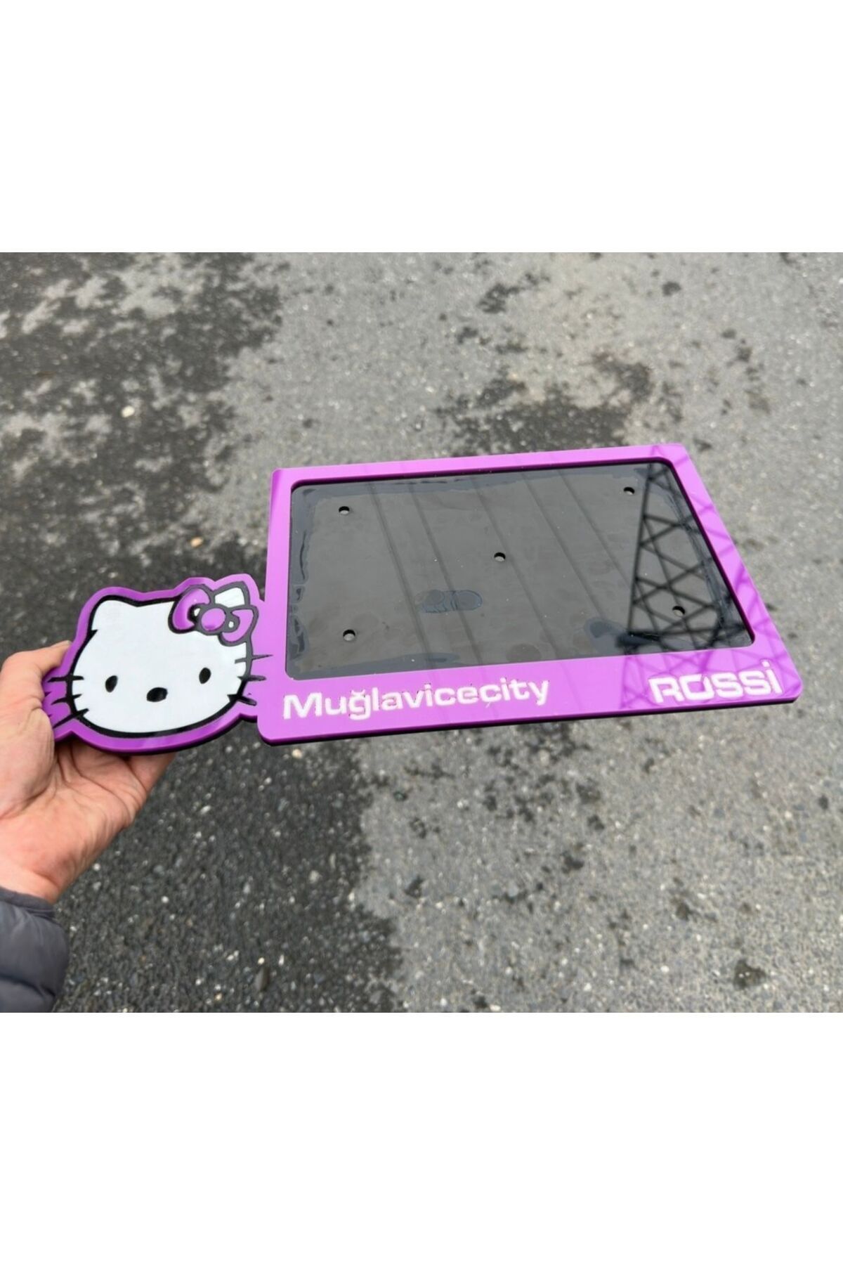 Motorsiklet Pleksi Plakalık