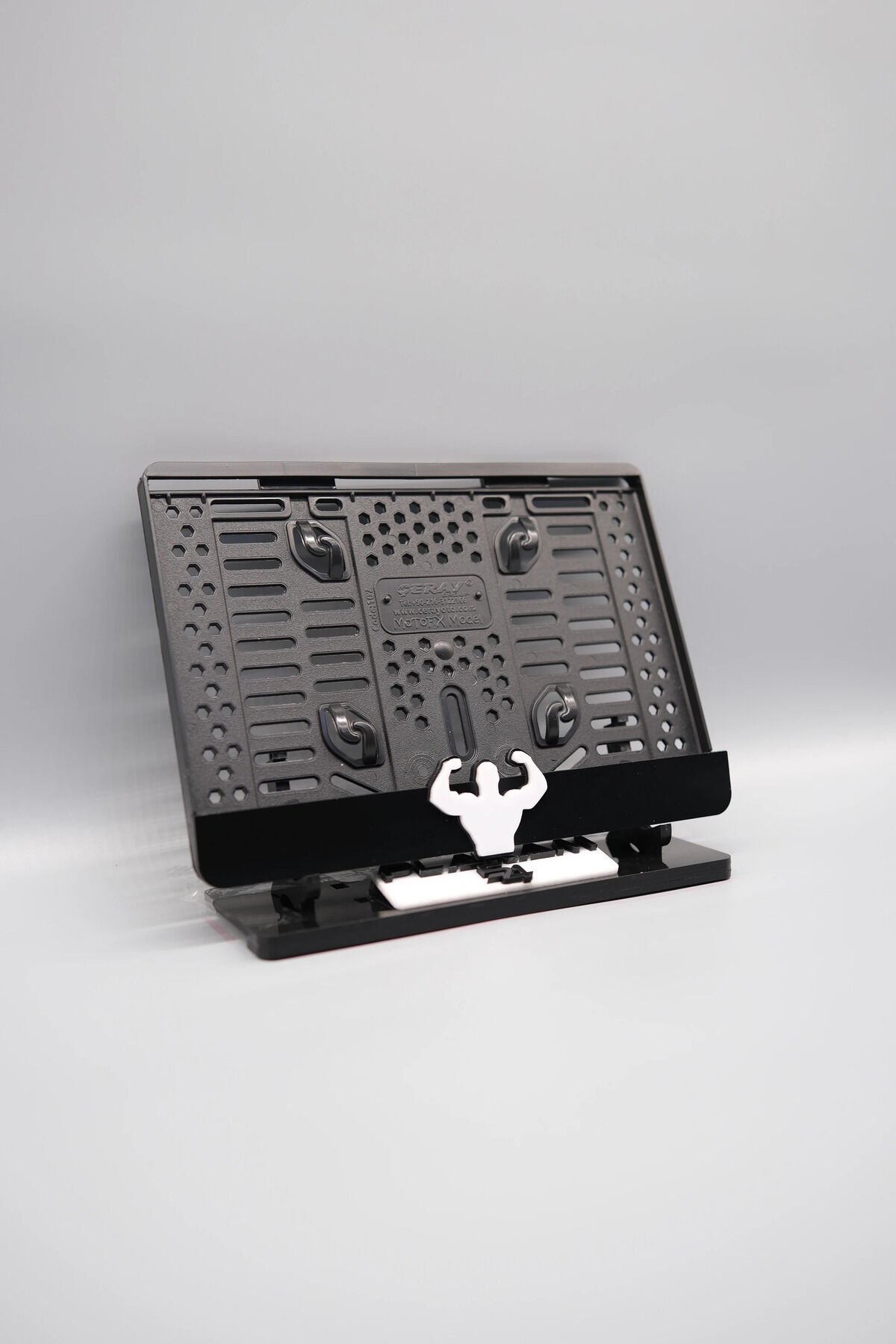 GYM ERKEK 3D KABARTMALI PLEKSİ MOTOR PLAKALIĞI