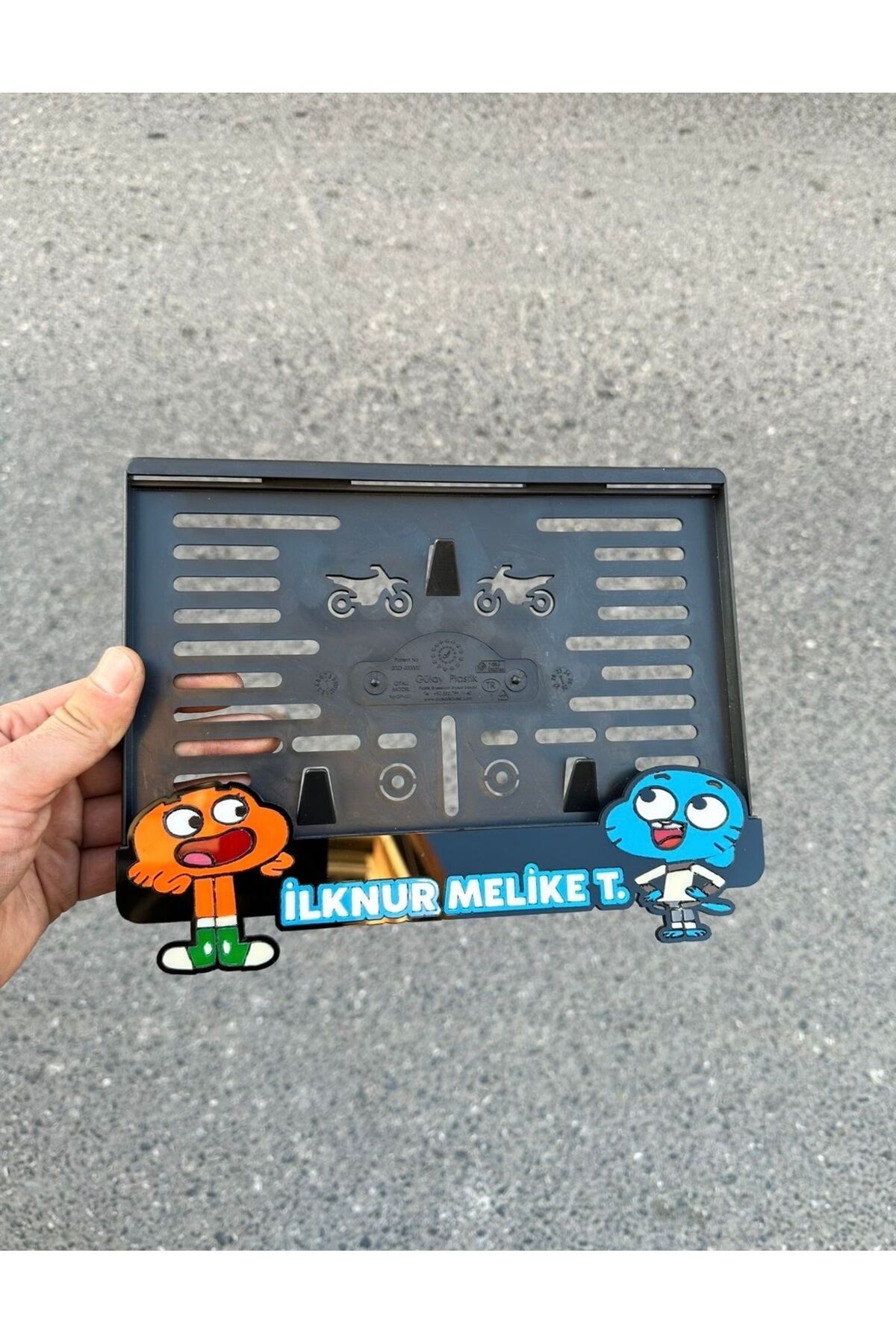 Motorsiklet Pleksi Plakalık