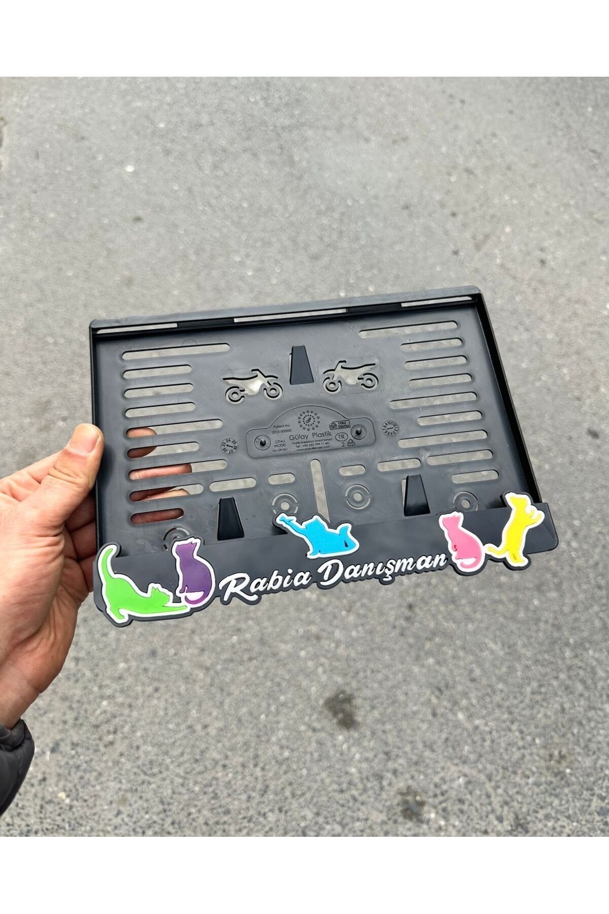 Motor Pleksi Plakalık