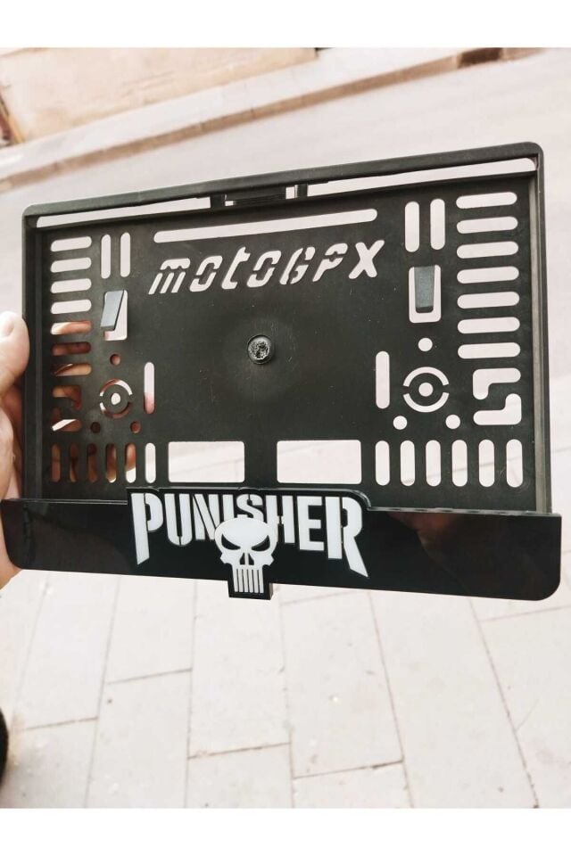 MOTORSİKLET PLAKALIK LAZER KESİM PLEKSİ