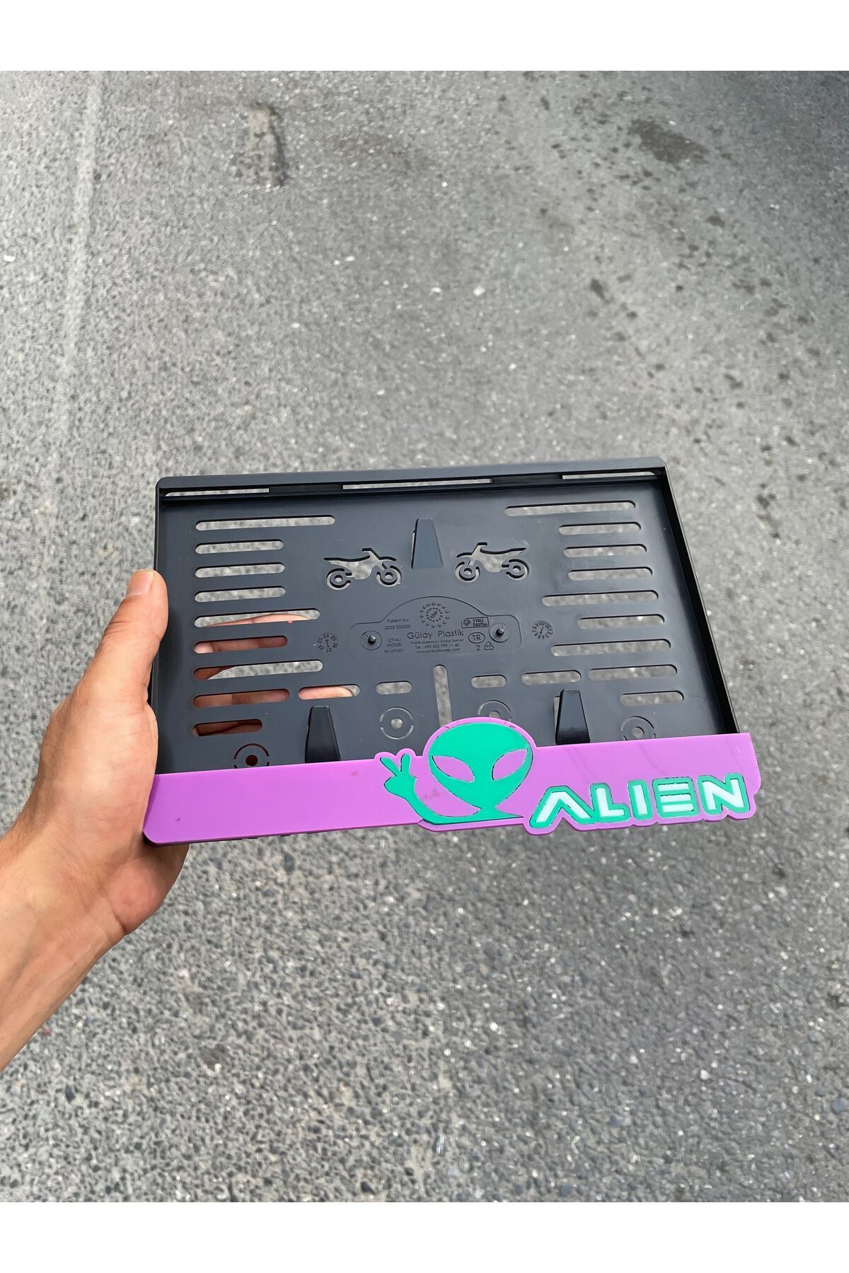 Motor Pleksi Plakalık