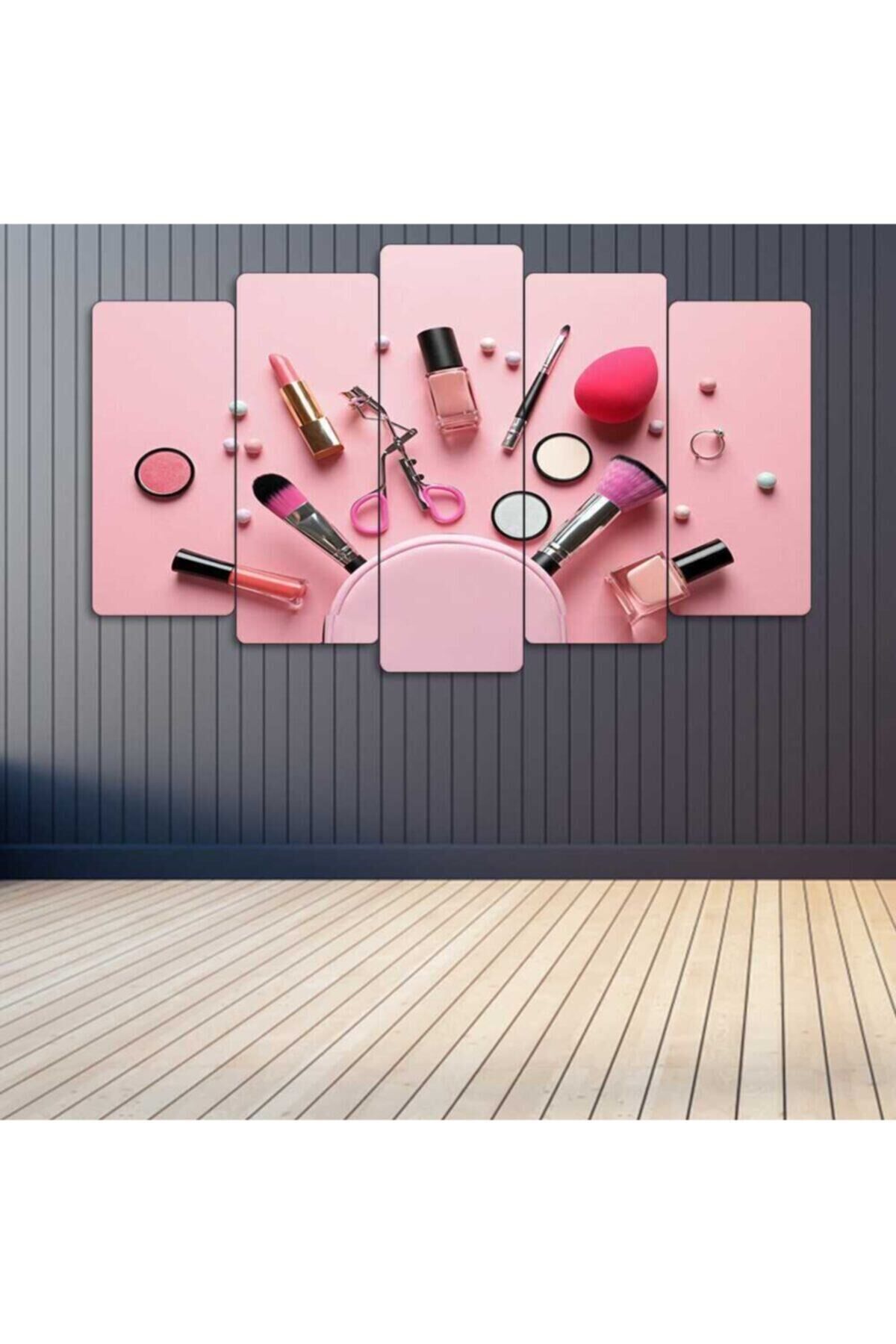 Makyaj Malzemeleri - 5 Parçalı Tablo