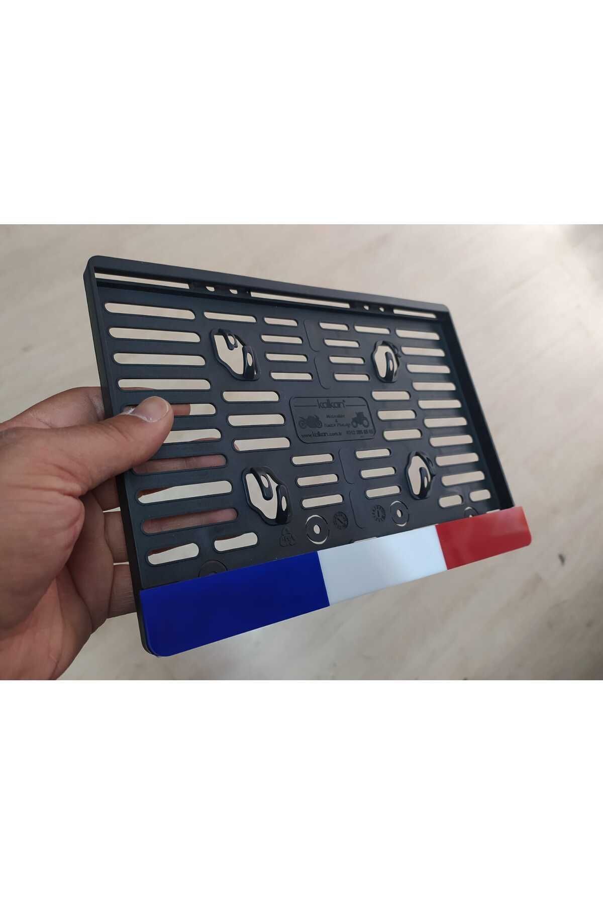 Fransız Takmatik Motorsiklet Pleksi Plakalık