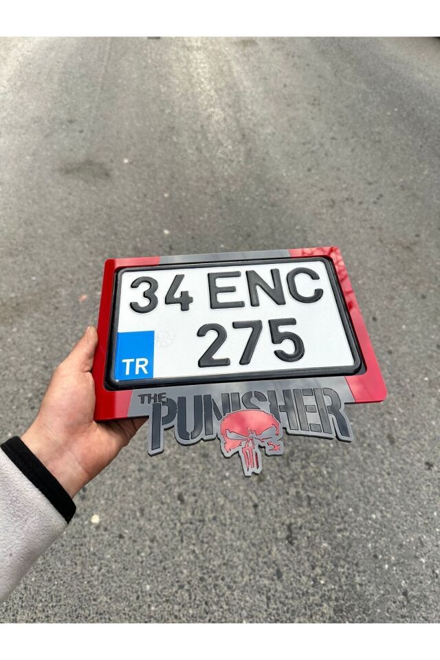 Motorsiklet Pleksi Plakalık Özel Tasarım