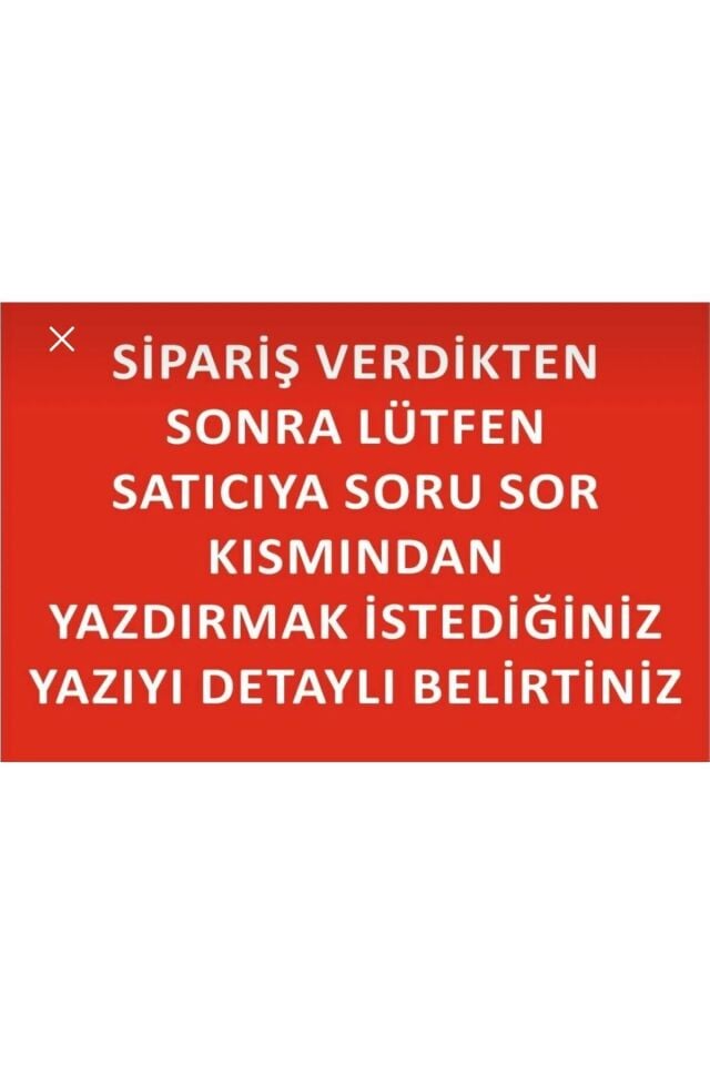 Takmatik Plakalık Isimli Özel Tasarım