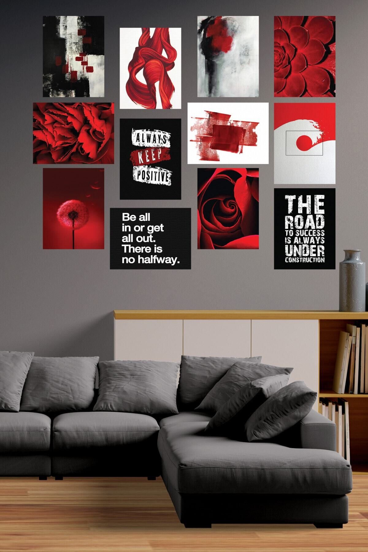 Modern Style 12 Parçalı Mdf Tablo Mck018