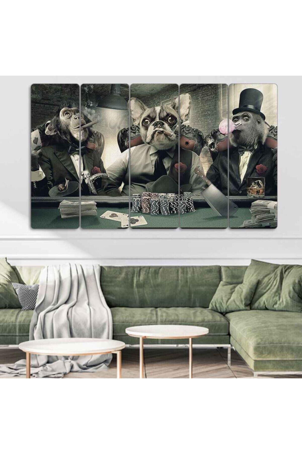 Bad Dogs, Köpekler - 5 Parçalı Tablo