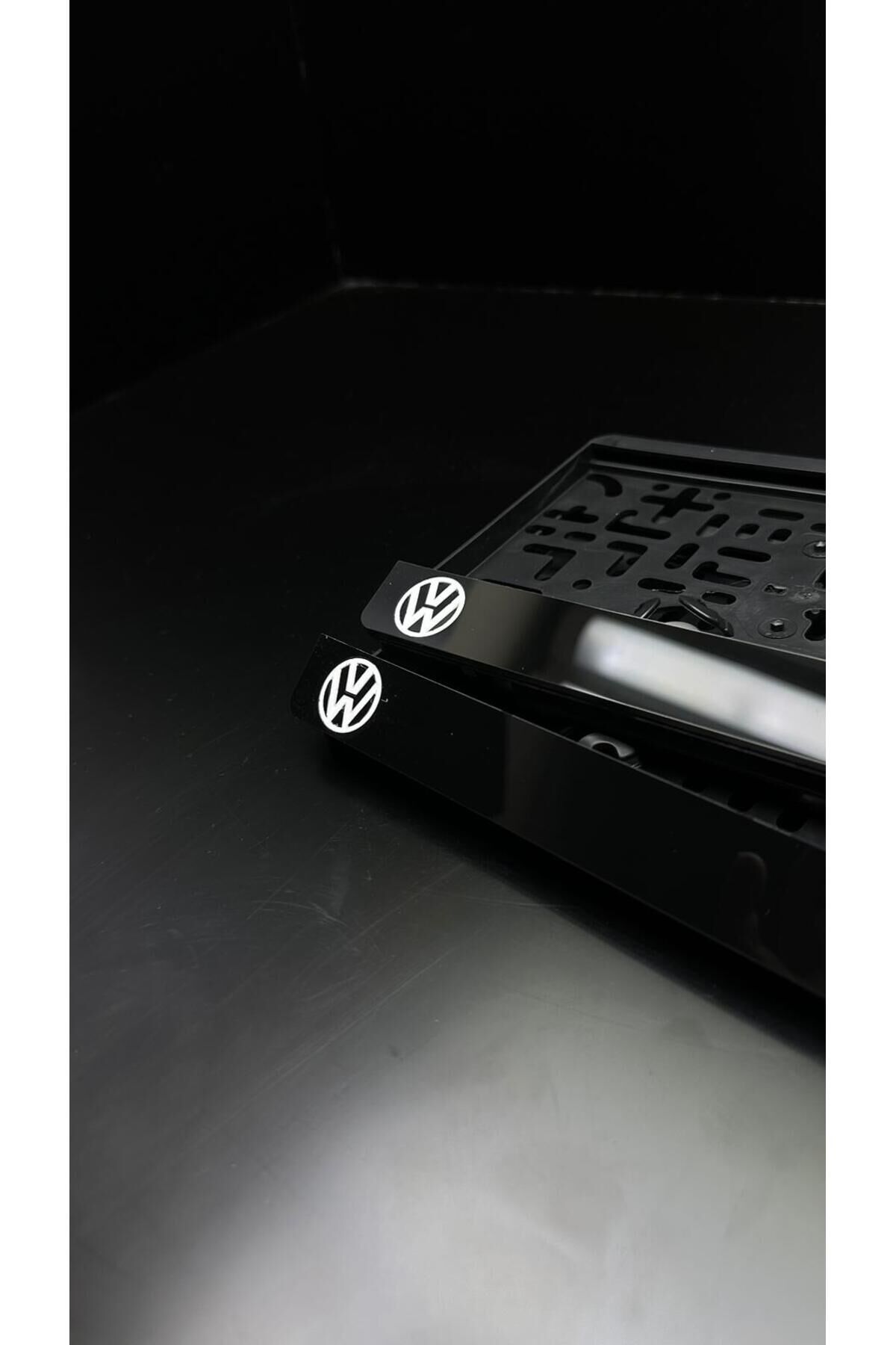 Volkswagen Logo  Uyumlu Pleksi Takmatik Plakalık