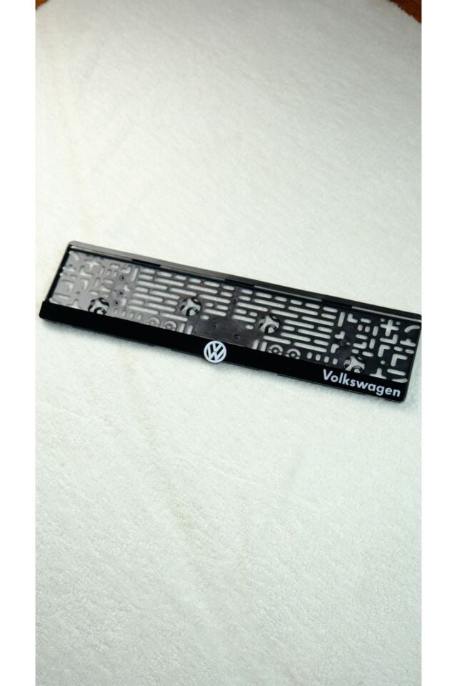 VW UYUMLU 3D LAZER KESİM PLEKSİ PLAKALIK (2 ADET)